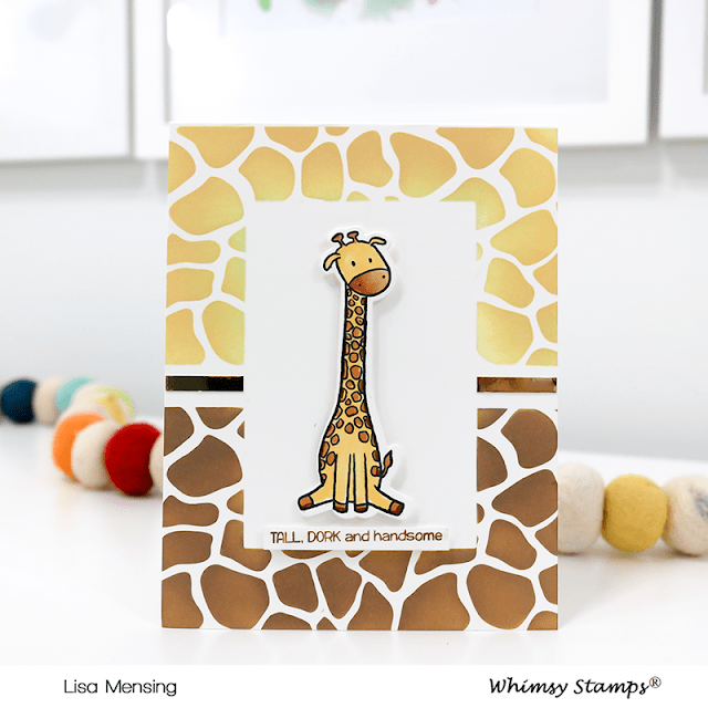 Giraffe Stencil - Whimsy Stamps