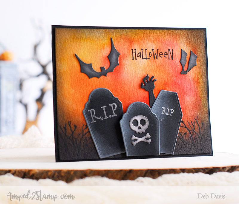 Dracula's Coffin Die Set - Whimsy Stamps