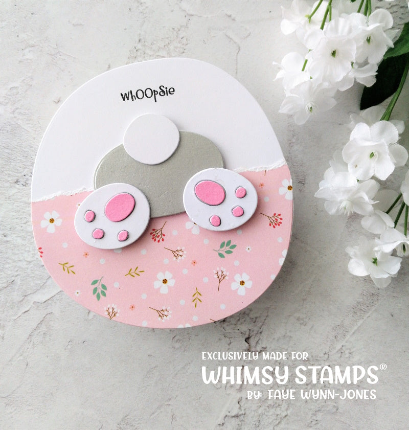 **NEW Bunny Butt Die Set - Whimsy Stamps