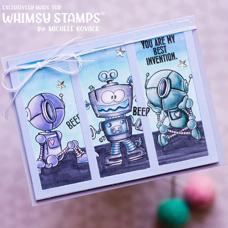 **NEW Peekaboo Window 5 Die - Whimsy Stamps