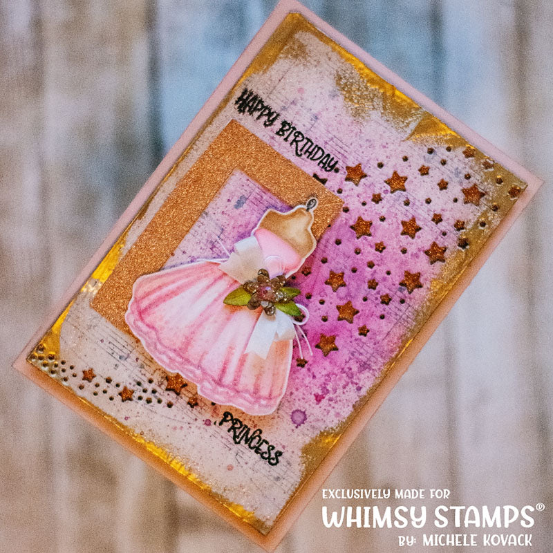 **NEW Stardust Swirl Die Set - Whimsy Stamps