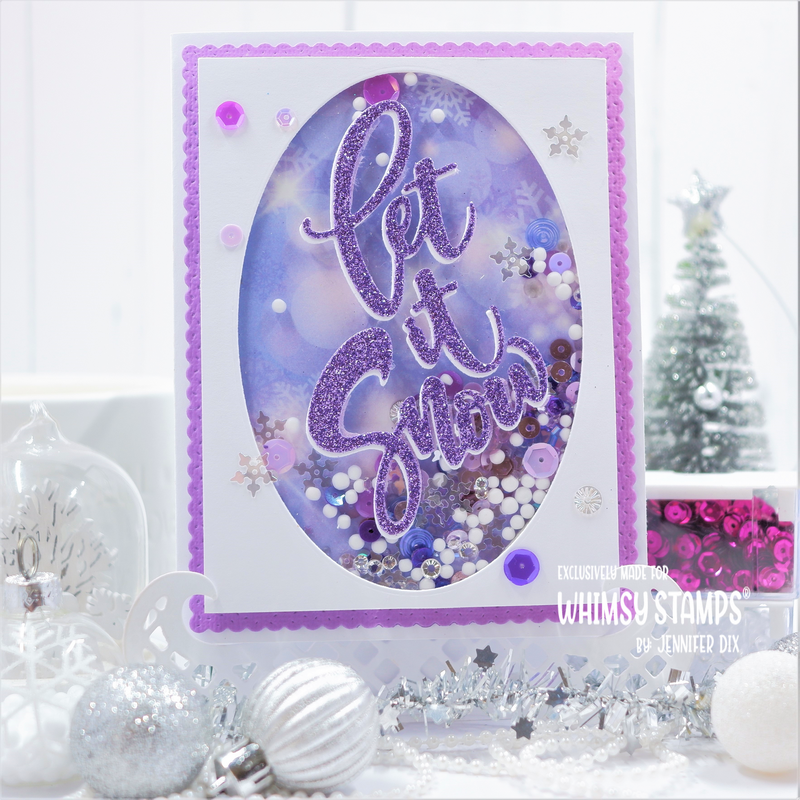 **NEW Let it Snow Die Set - Whimsy Stamps