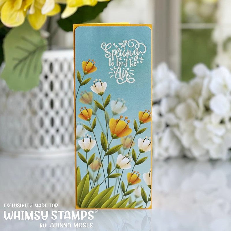 **NEW Slimline Paper Pack - Gulliver's Garden - Whimsy Stamps