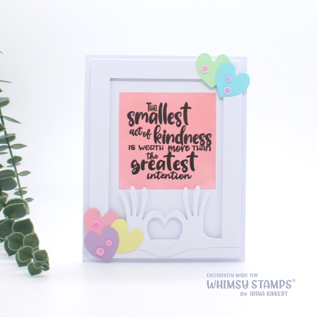 **NEW Acts of Kindness Clear Stamps - Whimsy Stamps