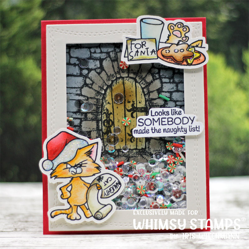 **NEW Cat Do Christmas Clear Stamps - Whimsy Stamps