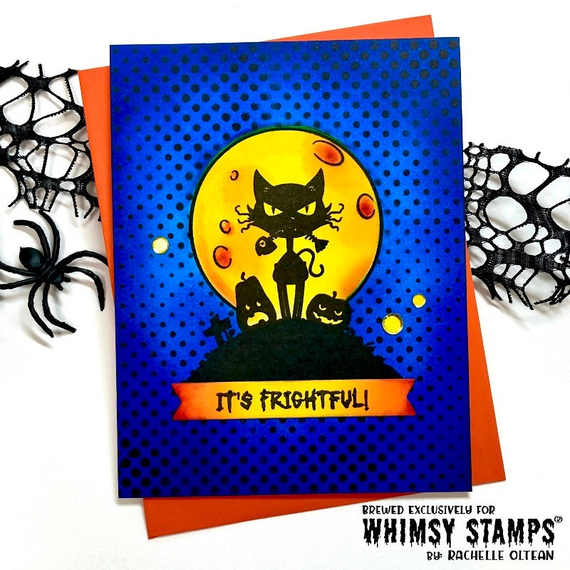 **NEW ATC Hiss Off Clear Stamps - Whimsy Stamps