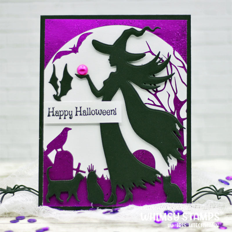 **NEW Witch Whispers Die Set - Whimsy Stamps