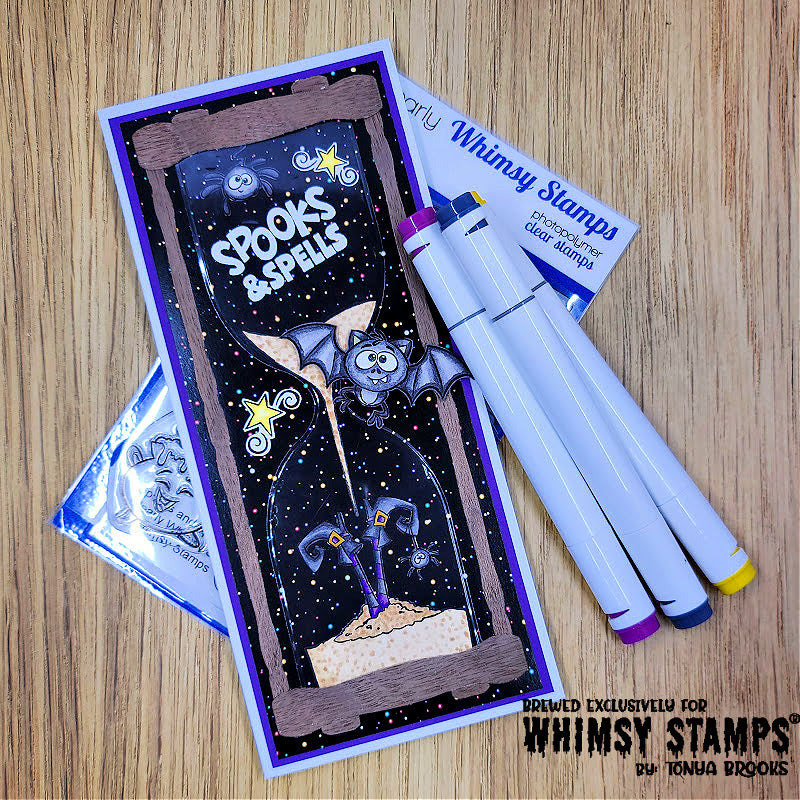 Slimline Hourglass Die Set - Whimsy Stamps