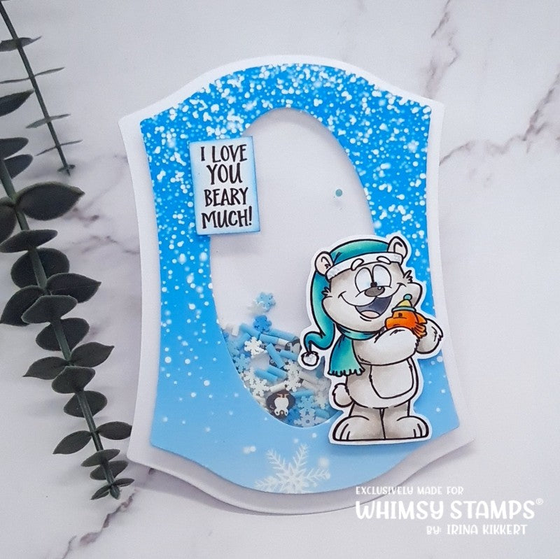 **NEW Polar Opposites Clear Stamps - Whimsy Stamps