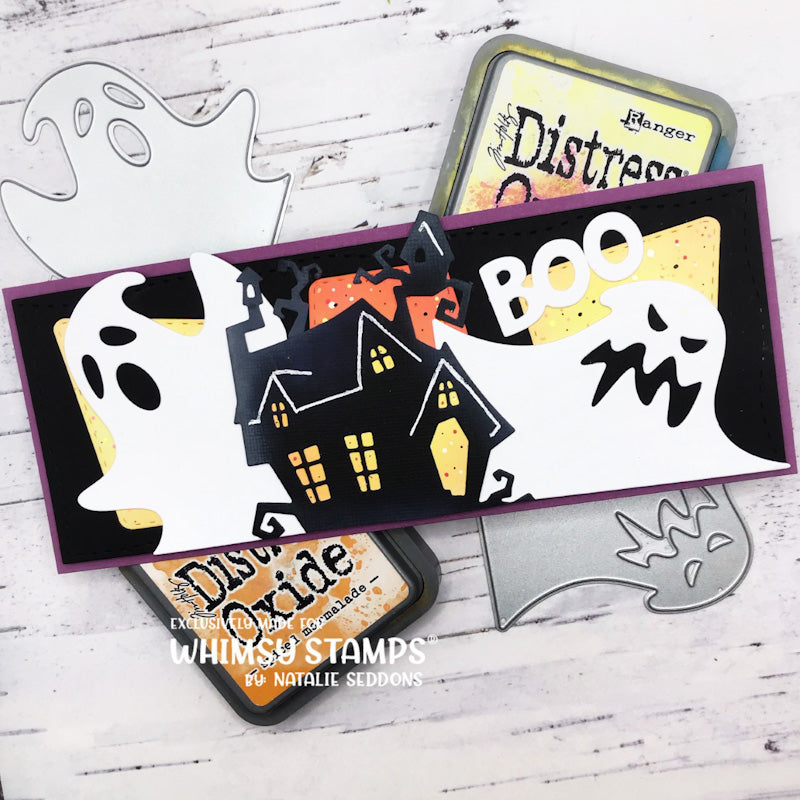 **NEW Peeking Ghosts Die Set - Whimsy Stamps