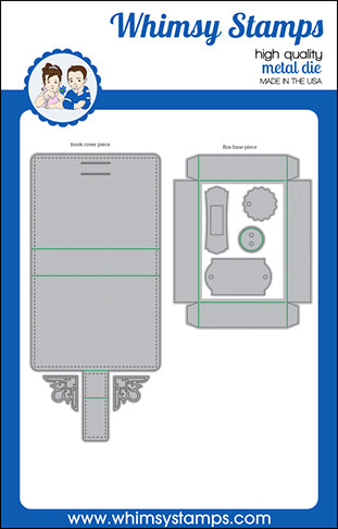 **NEW ATC Book Die Set - Whimsy Stamps
