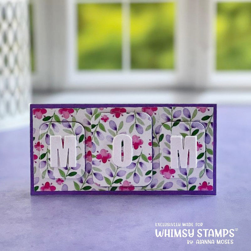 6x6 Paper Pack - Fabulous Florals - Whimsy Stamps