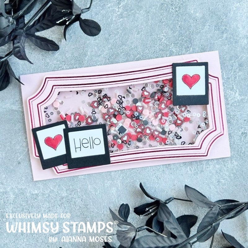 **NEW Mini Slim Notched Die Set - Whimsy Stamps