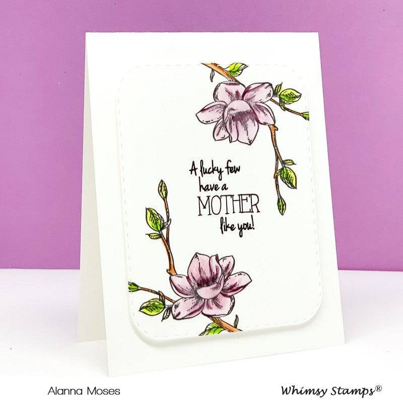 Sympathy So Deeply Sorry Clear Stamps - Whimsy Stamps