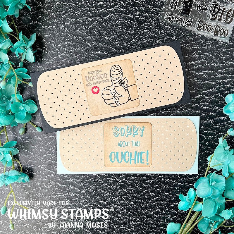 **NEW Slimline Big BooBoo Die Set - Whimsy Stamps