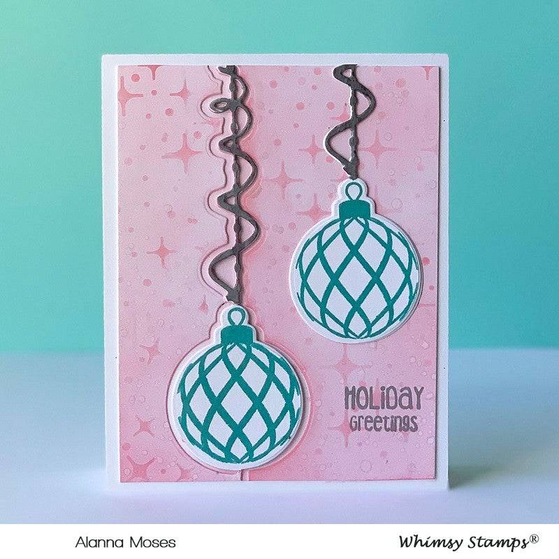 Elegant Ornaments Clear Stamps - Whimsy Stamps