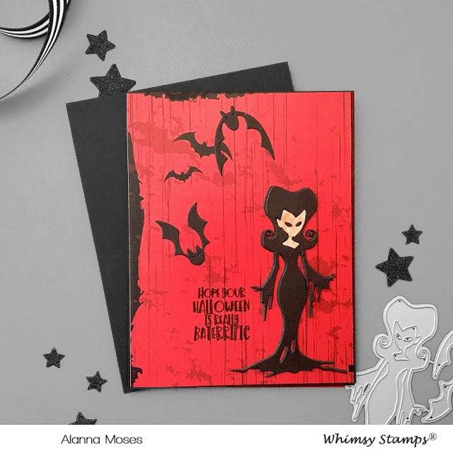 Elvira Moonlighting Die Set - Whimsy Stamps