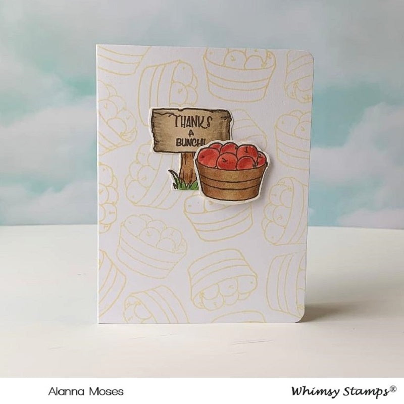 **NEW Gnome So Thankful Clear Stamps - Whimsy Stamps