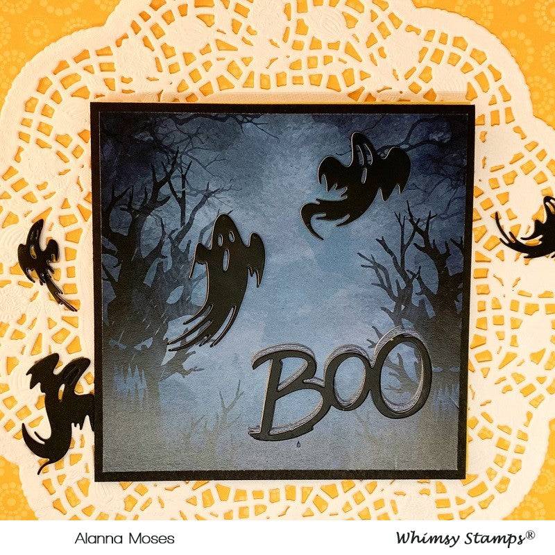 6x6 Paper Pack - Haunted - Whimsy Stamps