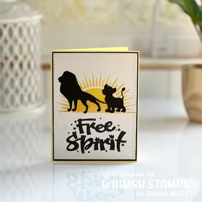 **NEW Free Spirit Clear Stamps - Whimsy Stamps