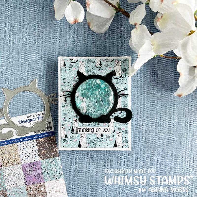 **NEW Kitty Frame Die - Whimsy Stamps