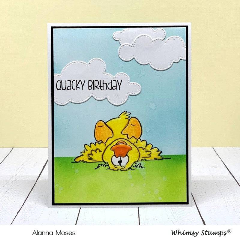 Lucky Ducky Clear Stamps - Whimsy Stamps