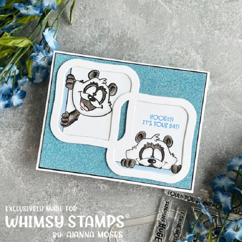 **NEW Connected Tiles Frame Die - Whimsy Stamps