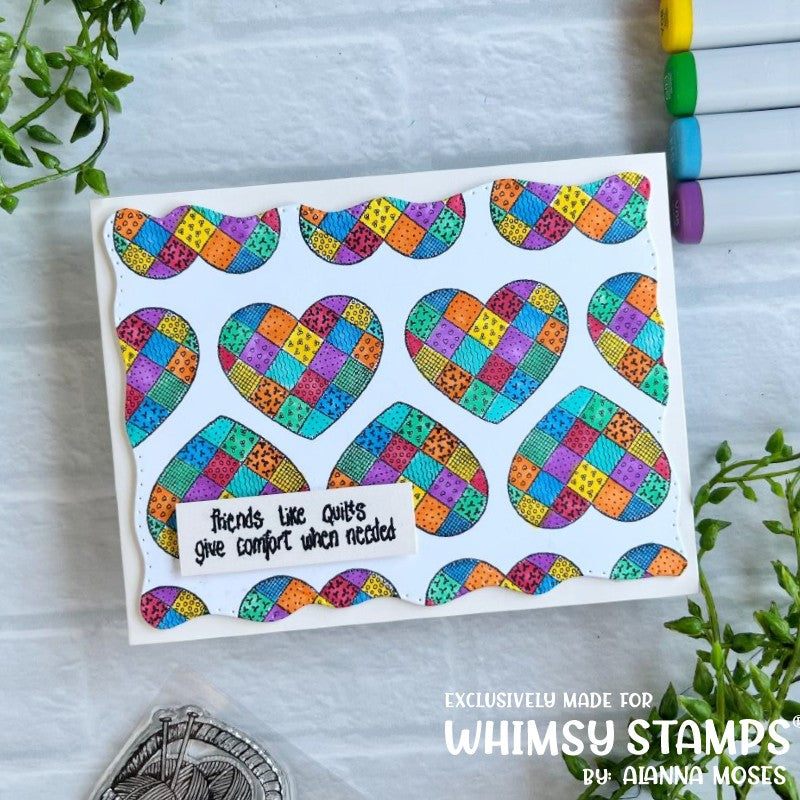 **NEW Sew You Clear Stamps - Whimsy Stamps