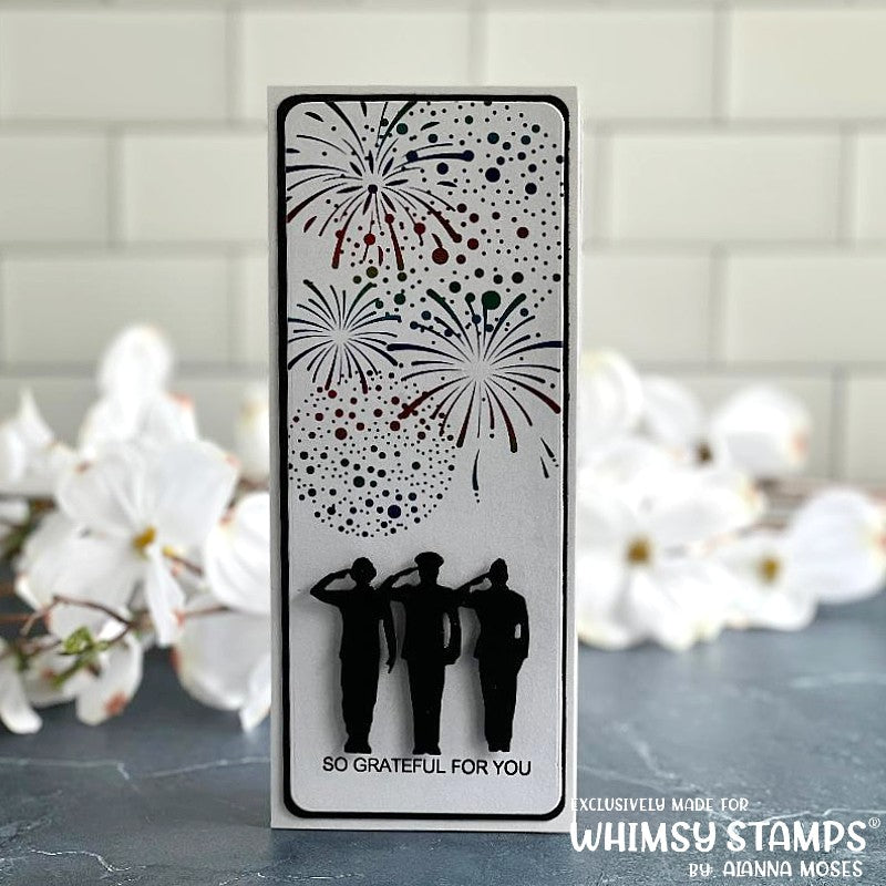 Military Die Set - Whimsy Stamps