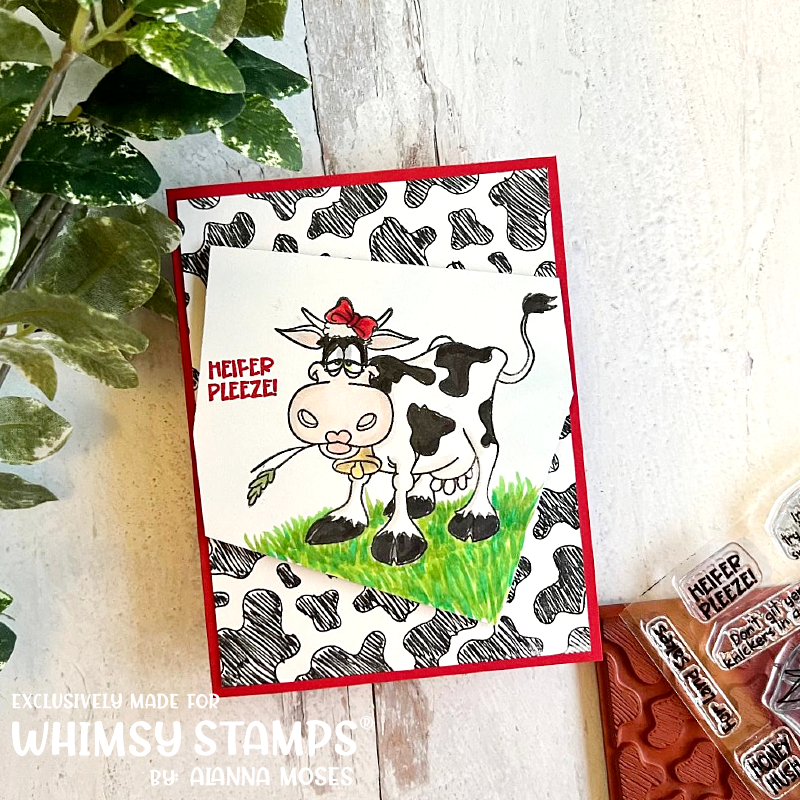 **NEW Southern Heifer Clear Stamps - Whimsy Stamps