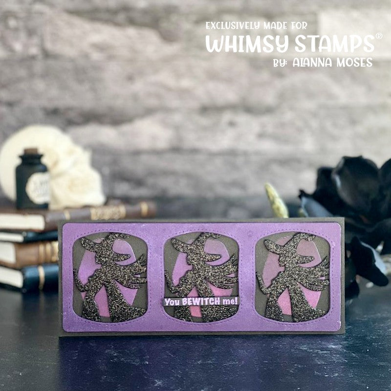 **NEW Witch Whispers Die Set - Whimsy Stamps