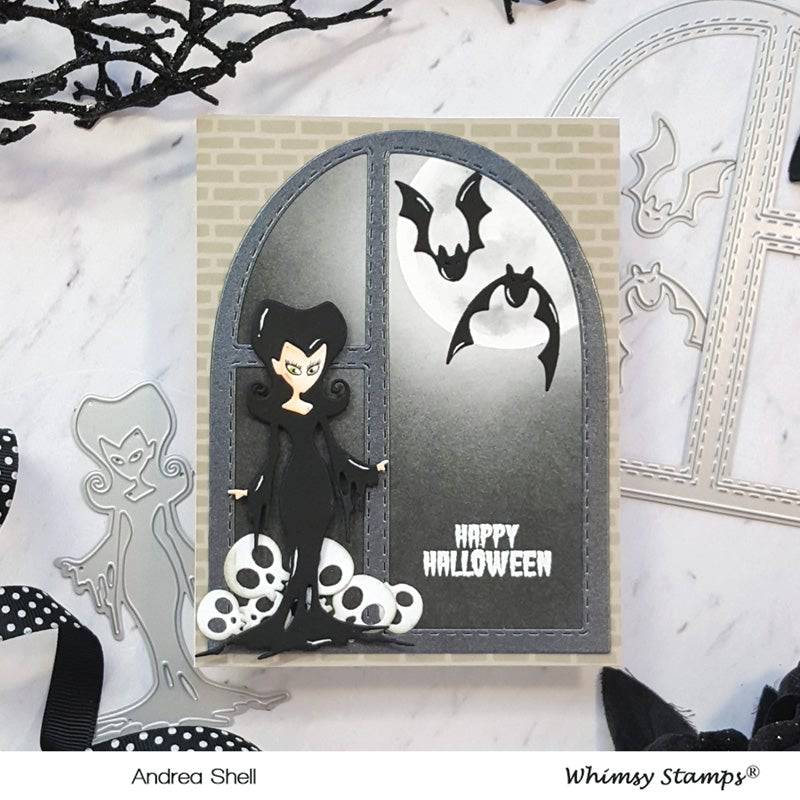 Elvira Moonlighting Die Set - Whimsy Stamps