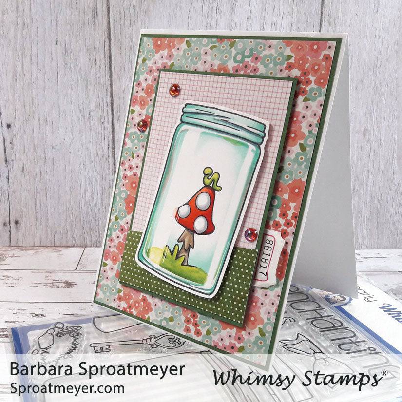 Atlas Jar Clear Stamps - Whimsy Stamps