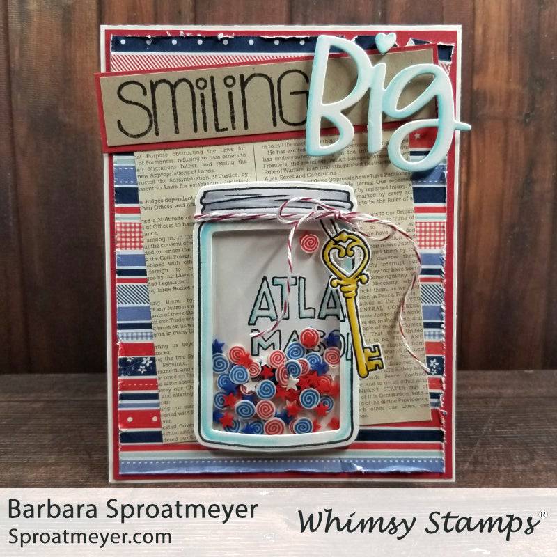 Atlas Mason Jar Die Set - Whimsy Stamps