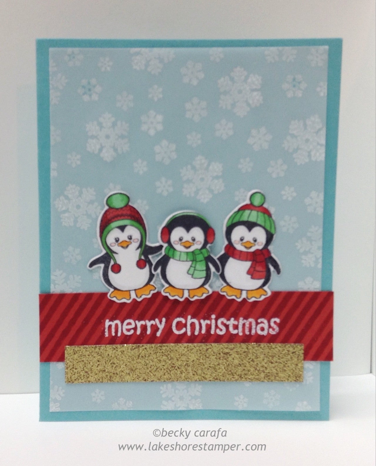 Penguins Winter Adventure Clear Stamps - Whimsy Stamps