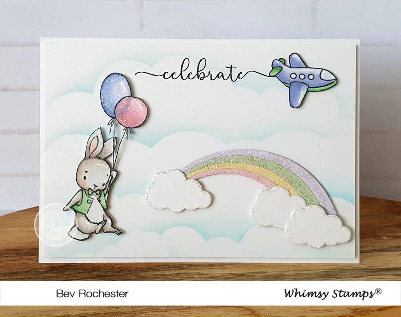 Array of Rainbows Die Set - Whimsy Stamps