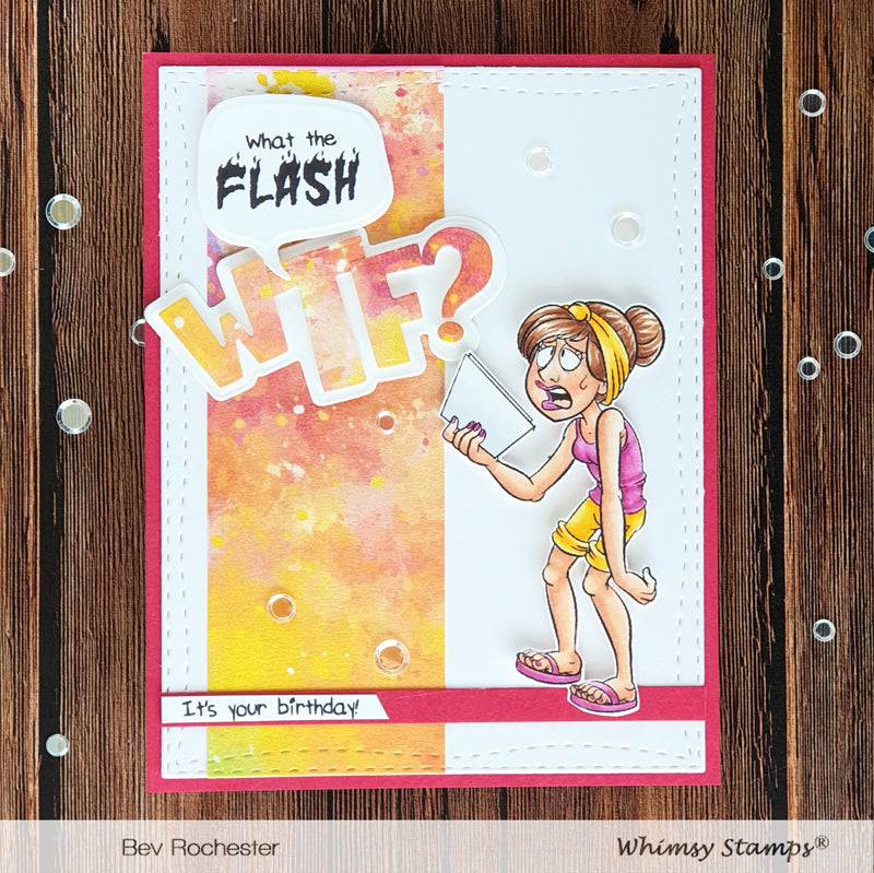 Menopause Clear Stamps - Whimsy Stamps