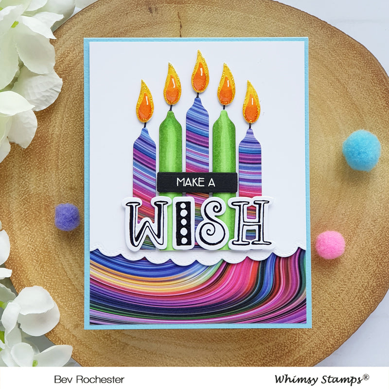 *NEW Slimline Paper Pack - Taffy - Whimsy Stamps