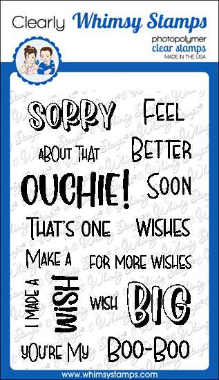 **NEW Big BooBoo Clear Stamps - Whimsy Stamps