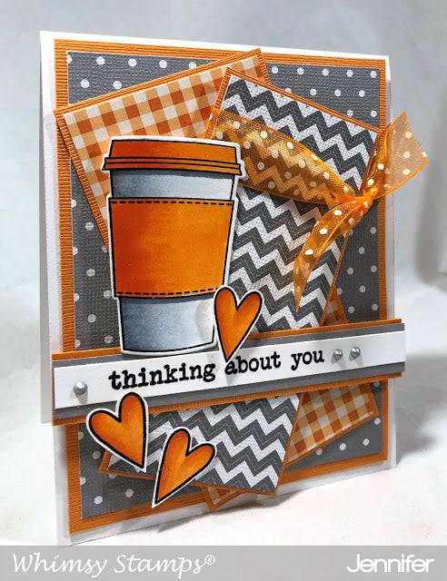 Coffee Cup Die Set - Whimsy Stamps