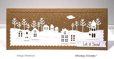 Slimline Scenic Countryside Die - Whimsy Stamps