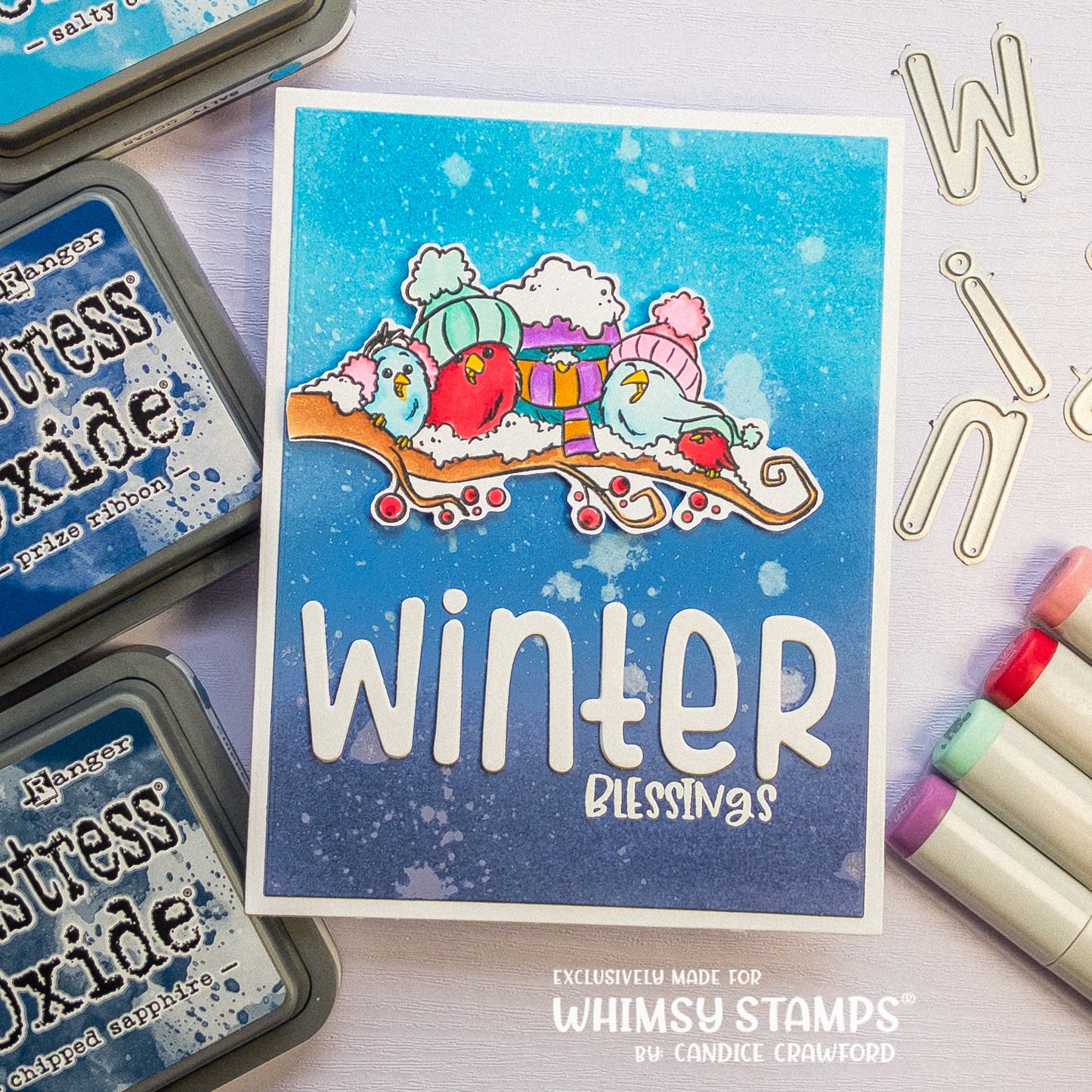 Cutie ABC Die Set - Whimsy Stamps