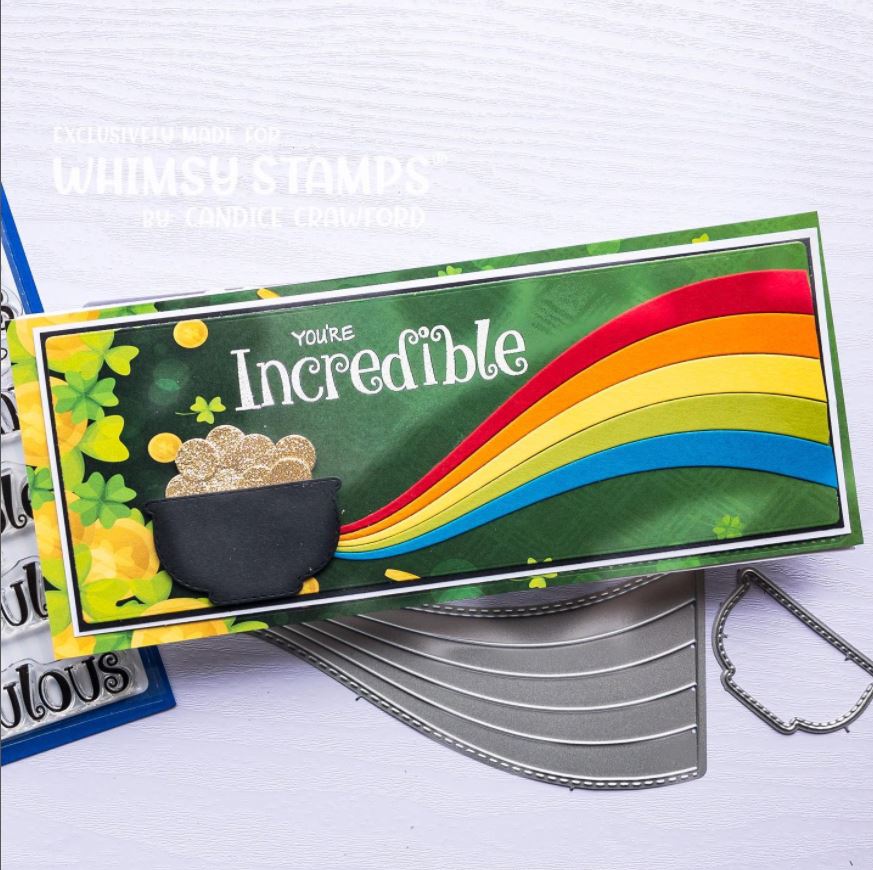 Slimline Paper Pack - St. Patrick's Day - Whimsy Stamps