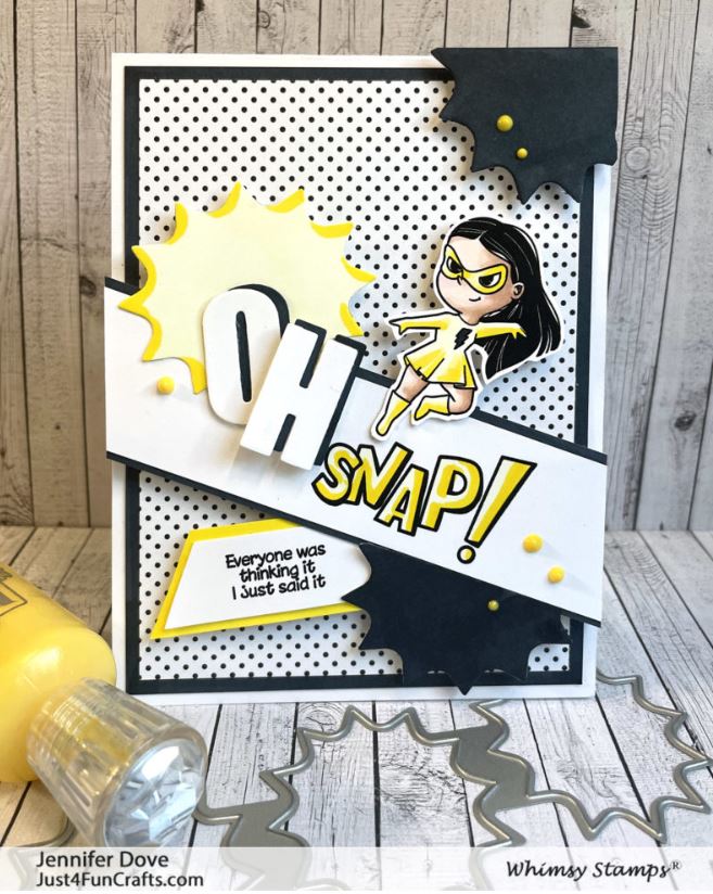 **NEW Oh, Snap! Clear Stamps - Whimsy Stamps