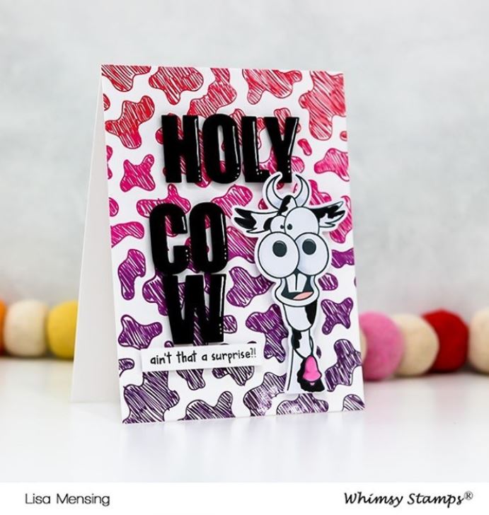 Hee Haw Clear Stamp and Die Combo - Whimsy Stamps