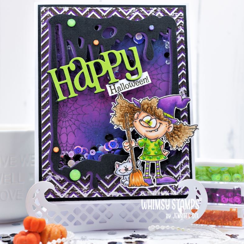 Drippy Frame Die - Whimsy Stamps