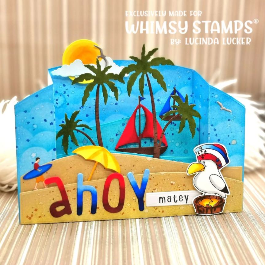 Build-an-Island Die Set - Whimsy Stamps