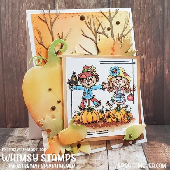 **NEW Autumn Vibes Clear Stamps - Whimsy Stamps