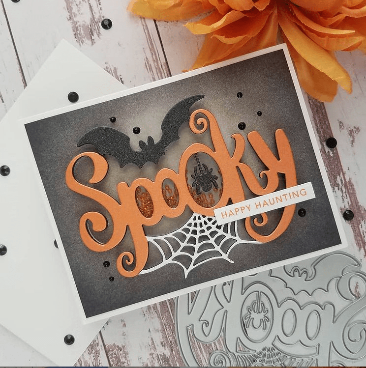 Spooky Large Word Die - Whimsy Stamps