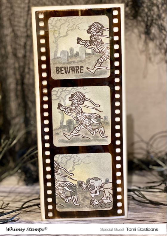 Slimline Film Strip Die - Whimsy Stamps